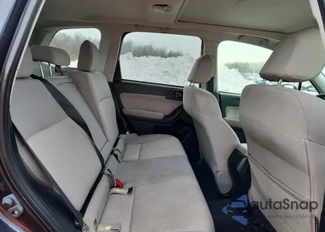 2014 Subaru Forester 2.5I Premium from USA, damaged, VIN JF2SJAECXEH447766